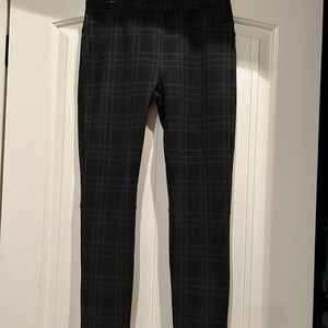 Sanctuary Plaid Pull-On Ponte Pants